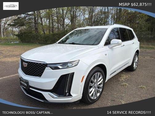 White 2021 Cadillac XT6 Premium Luxury AWD