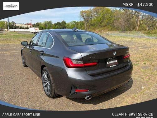 Gray 2019 BMW 330 i xDrive