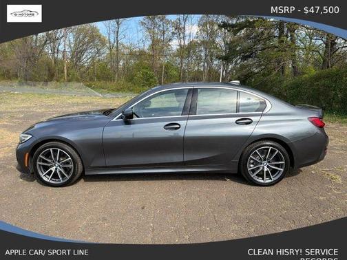 Gray 2019 BMW 330 i xDrive