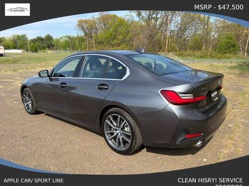 Gray 2019 BMW 330 i xDrive