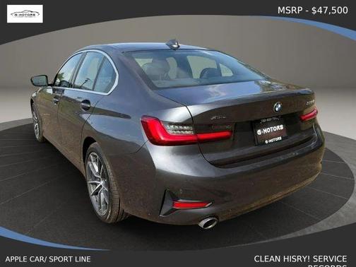 Gray 2019 BMW 330 i xDrive