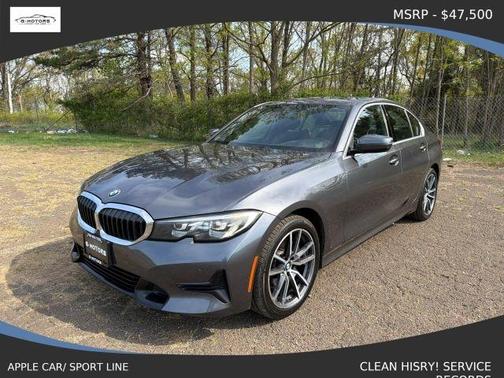 Gray 2019 BMW 330 i xDrive