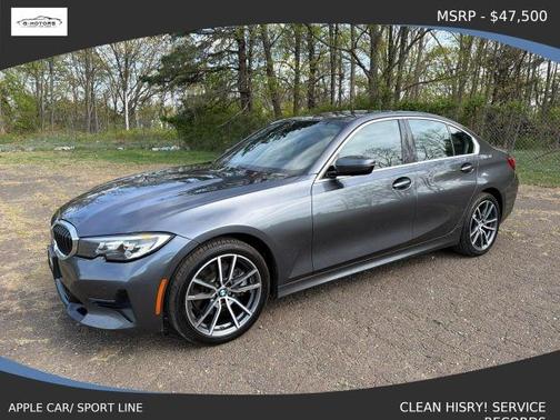 Gray 2019 BMW 330 i xDrive