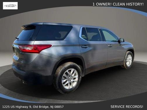 Gray 2020 Chevrolet Traverse LS