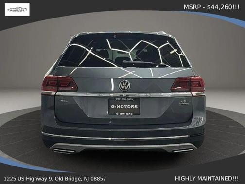 Platinum Gray Metallic 2018 Volkswagen Atlas 3.6L SEL