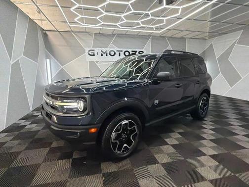 Blue 2022 Ford Bronco Sport Big Bend