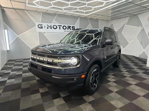 Blue 2022 Ford Bronco Sport Big Bend