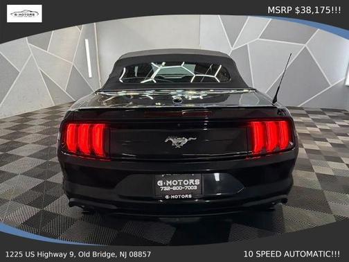 Black 2020 Ford Mustang EcoBoost Premium