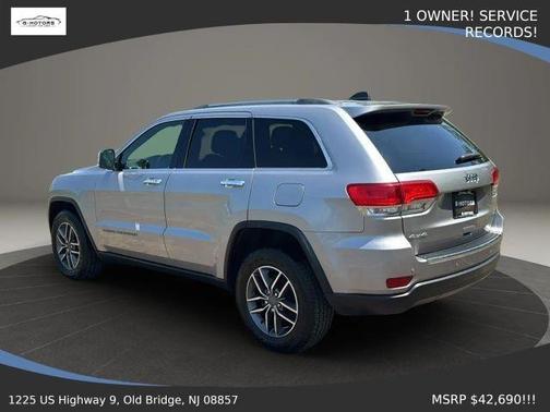 Silver 2019 Jeep Grand Cherokee Limited