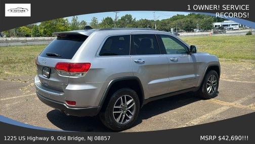 Silver 2019 Jeep Grand Cherokee Limited