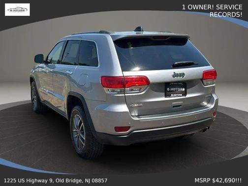 Silver 2019 Jeep Grand Cherokee Limited