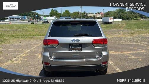 Silver 2019 Jeep Grand Cherokee Limited