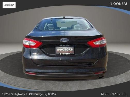 Black 2013 Ford Fusion S