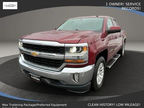 Red 2017 Chevrolet Silverado 1500 LT