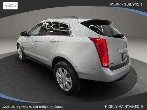 Silver 2015 Cadillac SRX Base