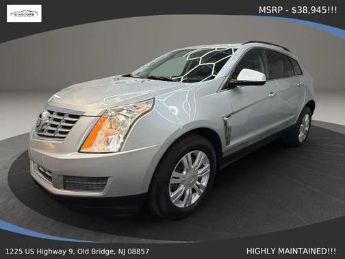 Silver 2015 Cadillac SRX Base