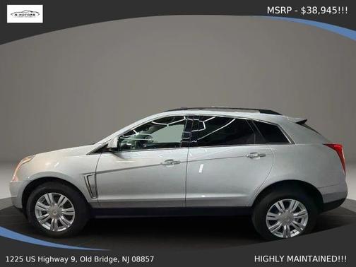 Silver 2015 Cadillac SRX Base
