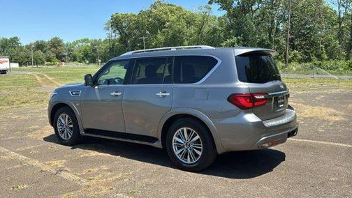 Gray 2019 INFINITI QX80 Luxe