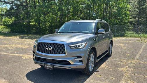 Gray 2019 INFINITI QX80 Luxe
