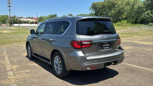 Gray 2019 INFINITI QX80 Luxe