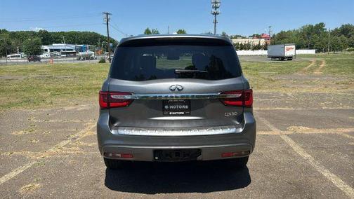 Gray 2019 INFINITI QX80 Luxe