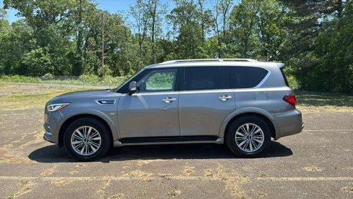 Gray 2019 INFINITI QX80 Luxe