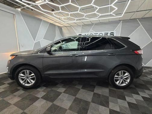 Gray 2018 Ford Edge SEL
