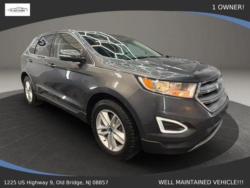 Gray 2018 Ford Edge SEL