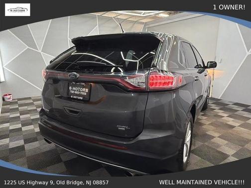 Gray 2018 Ford Edge SEL