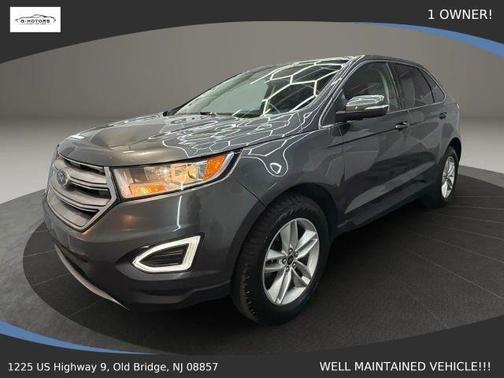 Gray 2018 Ford Edge SEL