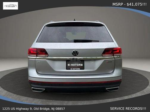Pyrite Silver Metallic 2021 Volkswagen Atlas 2.0T SE w/Technology