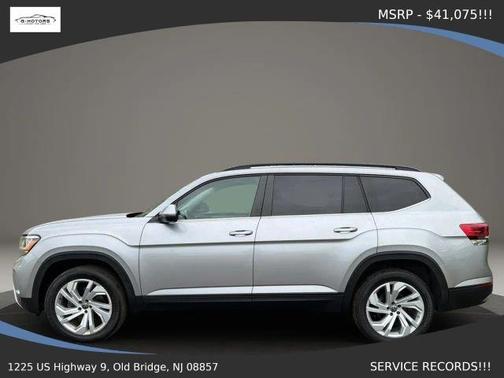 Pyrite Silver Metallic 2021 Volkswagen Atlas 2.0T SE w/Technology