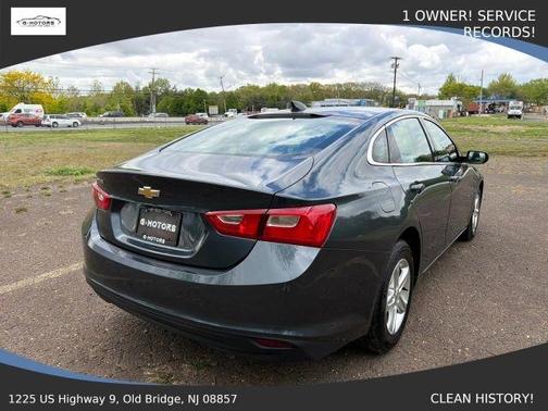 Blue 2020 Chevrolet Malibu 1FL