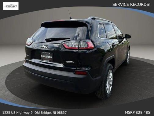Black 2019 Jeep Cherokee Latitude