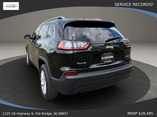 Black 2019 Jeep Cherokee Latitude