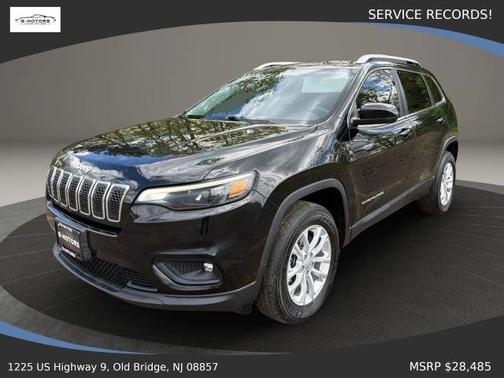 Black 2019 Jeep Cherokee Latitude