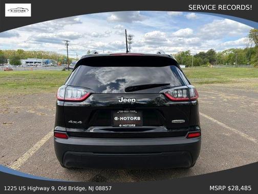 Black 2019 Jeep Cherokee Latitude