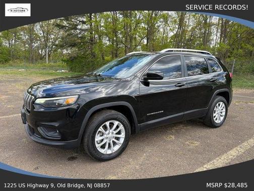 Black 2019 Jeep Cherokee Latitude