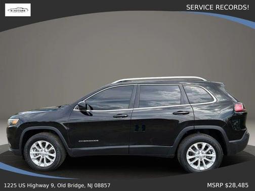 Black 2019 Jeep Cherokee Latitude