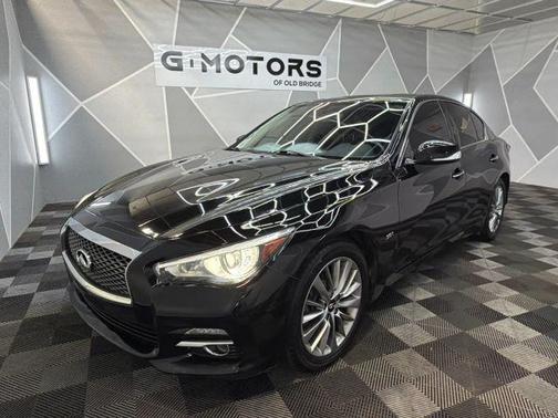 Black Obsidian 2019 INFINITI Q50 3.0t LUXE