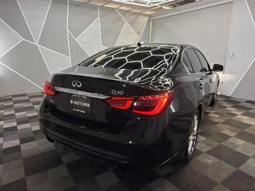 Black Obsidian 2019 INFINITI Q50 3.0t LUXE
