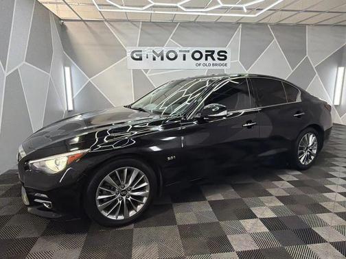 Black Obsidian 2019 INFINITI Q50 3.0t LUXE