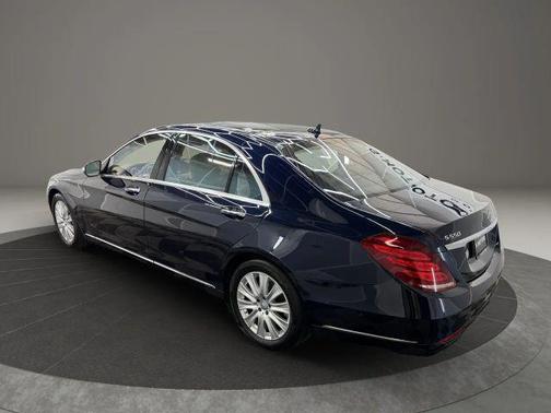 Blue 2015 Mercedes-Benz S-Class S 550 4MATIC