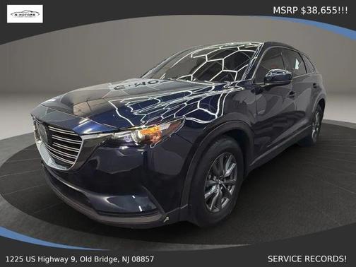 Blue 2022 Mazda CX-9 Touring