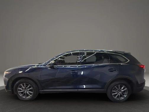 Blue 2022 Mazda CX-9 Touring