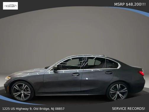 Gray 2019 BMW 330 i