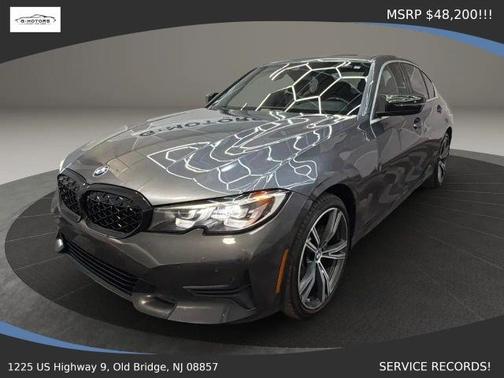 Gray 2019 BMW 330 i