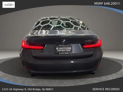 Gray 2019 BMW 330 i