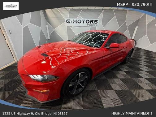 Red 2022 Ford Mustang EcoBoost