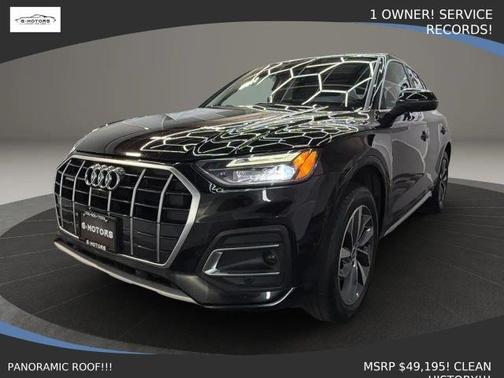 Brilliant Black 2021 Audi Q5 40 Premium Plus